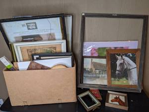 lot 140 image: Empty Frames and Art