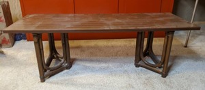 lot 171 image: Beautiful Mid-Century Bamboo Coffee Table