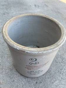 lot 74 image: Red Wing 2 Gallon Crock