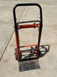 lot 90 image: Horizontal  Vertical Dolly With Leaf Bag Rack