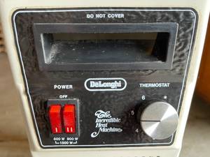 lot 101 image: DeLonghi Electric Incredible Heat Machine