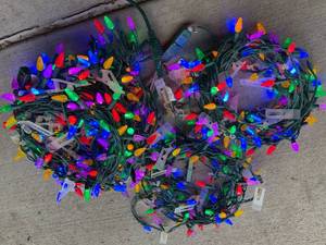 lot 122 image: Christmas Lights Lot