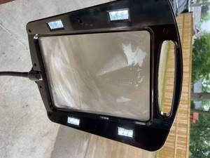 lot 134 image: Silver Floor LED Magnifier Lamp