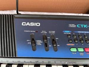 lot 140 image: Casio CTK-120 Keyboard