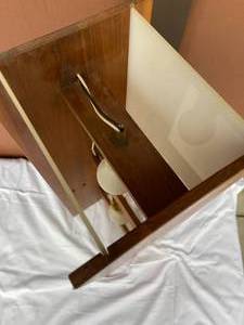lot 141 image: Retro Wall Mount wooden Wall Light