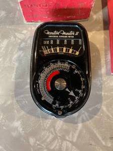 lot 158 image: Vintage Weston Master II Universal Exposure Meter