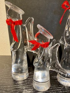 lot 30 image: Three Piece Crystal Angel Set by Sigma