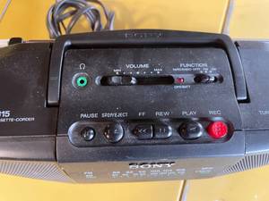 lot 173 image: Sony Radio  Cassette Recorder