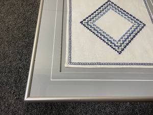 lot 200 image: Embroidered Framed Art Piece