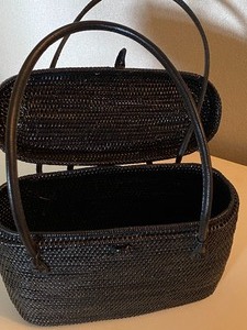 lot 118A image: Vintage Straw Handbag