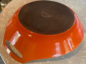 lot 180 image: Copco Enamel Double Handled Skillet