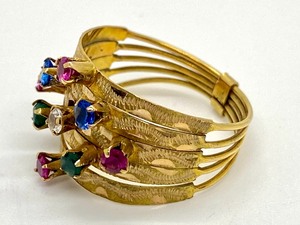 lot 285 image: 14k Ring w Small Stones