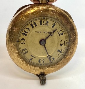 lot 292 image: Antique Ladies 14K Pocket Watch