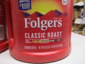 lot 46 image: Folgers Coffee