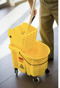 WaveBrake 35 Qt. Plastic Mop Bucket with Wringer the retail price $64.97