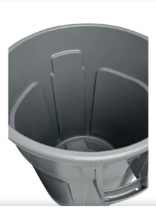 Brute 10 Gal. Round Trash Can