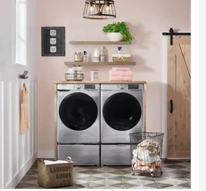 48 in. W x 10.2 in. D x 2 in. H Driftwood Gray Oak Extended Size Floating Shelf