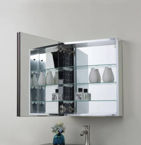 20 in. W x 26 in. H x 5-12 D Framed Bathroom Recessed or Surface-Mount Bathroom Medicine Cabinet in Oil Rubbed Bronze the retail price $179.00