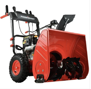 24 in. 212cc 2-Stage Electric Start Gas Snow Blower by PowerSmart the retail price $500.00