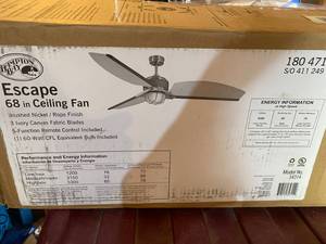 Hampton Bay Escape 68 ceiling fan ...