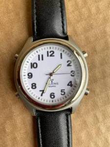 Black Atomic talking watch brand ne...