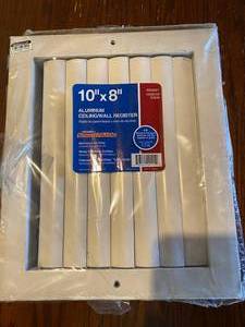 10 x 8 Aluminum ceilingwall regi...