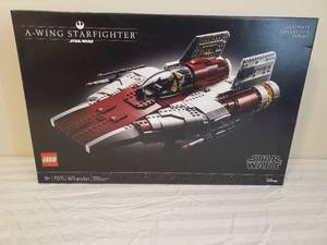 lot 6 image: Lego Star Wars A-Wing StarfighterUltimate Collectors Series- Set Number 75275 NEW IN BOX