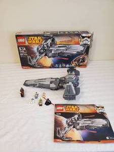 lot 7 image: Lego Star Wars Sith Infiltrator Set Number 75096