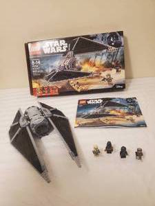 lot 15 image: Lego Star Wars Tie Striker Set 75154