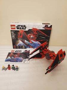 lot 14 image: Lego Star Wars Major Vonregs TIE Fighter Set Number 75240