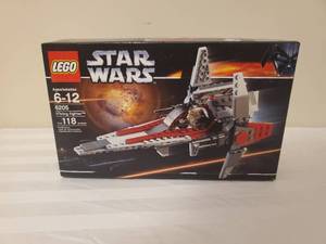lot 28 image: Lego Star Wars V-Wing Fighter Set Number 6205 NEW IN BOX