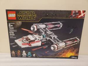 lot 33 image: Lego Star Wars Resistance Y-Wing Starfighter Set Number 75249 NEW IN BOX