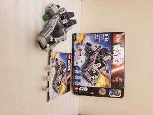 lot 25 image: Lego Star Wars First Order Snowspeeder Set Number 75100