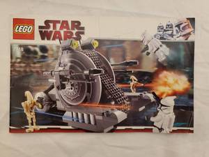 lot 51 image: Lego Star Wars Corporate Alliance Tank Droid Set Number 7748