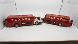 Red Texaco STP Trailer--Texico STP Cab & Trailor