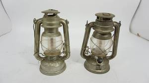 Two Olde Brooklyn Oil Lanterns