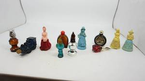 Eleven Miscellaneous Avon Bottles