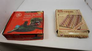Air Mattress & GE Tree Stand