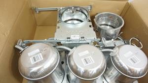 Commercial Electric Six Inch Recessed Downlight--4 Pack