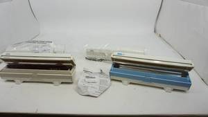 Four Creme Colored Wrap Masters For Plastic Wrap & Tin Foil