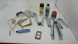 Miscellaneous Brackets--3M Photo Mount Spray Adhesive--Super Tech Windshield De-Icer--Whink Rust Stain Remover--Dielectric Lubricant
