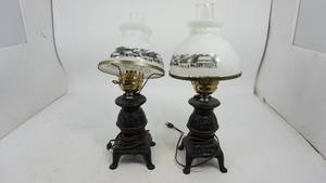 Pair Of Family Room Lamps