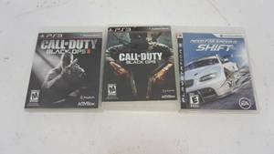 Three PS3 Games