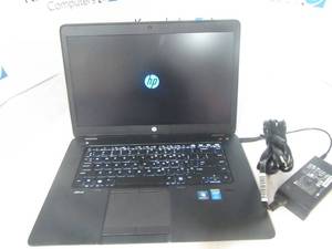 lot 1 image: HP&nbspZbook 15u G2&nbspINTEL(R) CORE(TM) I7-5600U CPU  2.60GHZ 8GB RAM wAC Adapter