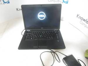 lot 3 image: Dell&nbspLatitude E7450&nbspINTEL(R) CORE(TM) I5-5300U CPU  2.30GHZ&nbsp8 GB RAM 256 GB HD,  Includes New Widows 10,  AC Adapter 