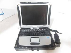 lot 18 image: Panasonic&nbspCF-195MYAXLM &nbspINTEL(R) CORE(TM) I5-3340M CPU  2.70GHZ4 GB RAM 500 GB HD AC Adapter not included 