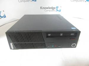 lot 20 image: Lenovo&nbspThinkCentre M72e&nbspINTEL(R) CORE(TM) I3-3220 CPU  3.30GHZ 8GB RAM 