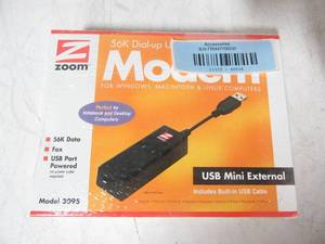 lot 40 image: Zoom&nbspModem 56K Dial-Up USB 3095-00-00G