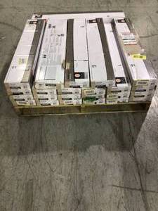 Taupe Oak 6 in. x 36 in. Peel and Stick Vinyl Plank (36 sq. ft.  case) by TrafficMASTER (26 boxes) see all pictures
