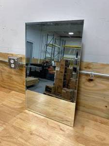 lot 32 image: GLACIER BAY 16 in. W x 26 in. H Frameless Recessed or Surface-Mount Bathroom Medicine Cabinet